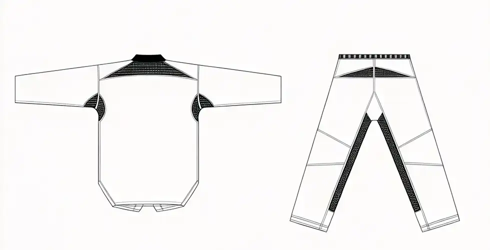 Taekwondo Uniform With Mesh