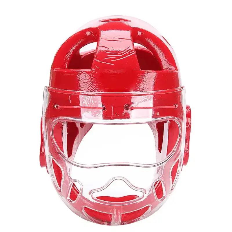 Taekwondo huvudbonader med fast mask
